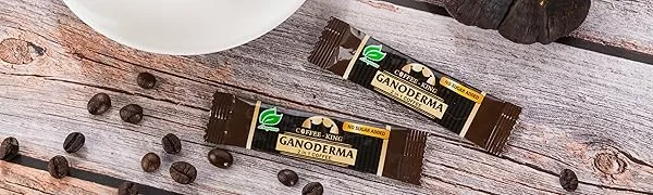 Ganoderma Coffee - Reishi Coffee Mix- Instant 2-in-1 Mushroom Coffee. All Natural Ganoderma Lucidum With Instant Coffee. A Non Sugar Dietary Supplement To Replace Regular Coffee - 30 sachets - Longreen