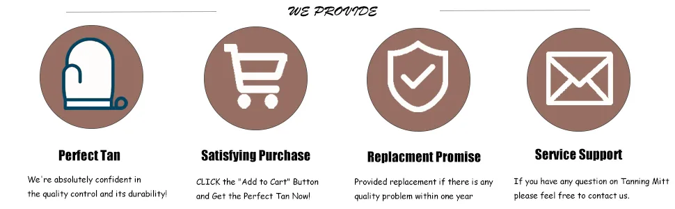 GAIYAH Self Tanning Mitt Applicator Self Tanner Mitt Applicator Tanning Mitts Self Tanner With Thumb Ultra Soft Tanning Glove For Self Tan Mitt Applicator Tan Mitt-Brown - product information 9