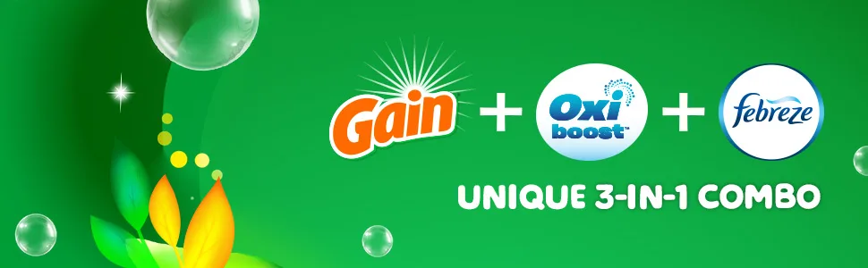 Gain Flings Laundry Detergent Soap Pods, High Efficiency (HE), Original Scent, 81 Count Laundry Detergent Flings, 81 count - Gain flings laundry detergent pacs with a unique 3-in-1 combo, featuring Oxi boost and Febreze