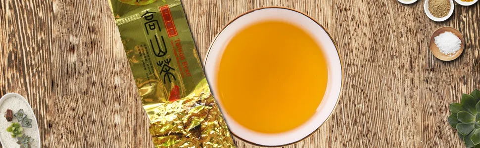 FullChea - Gaoshan Oolong - Formosa Oolong Tea Loose Leaf - Taiwan High Mountain Tea - Health Tea 5.29oz / 150g - High Mountain Tea