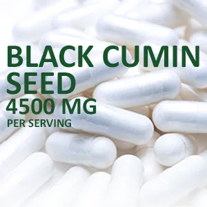 Full Spectrum Black Cumin Seed Extract 4500mg 180 Veggie Powder Caps (Extract Ratio 10:1, Non-GMO & Gluten Free) Non-Oily - product information 13
