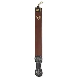 Fromm Razor Strop Blade Sharpener, Top Grain Cowhide, 2.5 x 23 Inch, Brown, IRS127 Razor Strop 2.5x23 Inch (Pack of 1) - product information 1