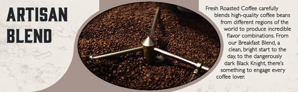Fresh Roasted Coffee, Italian Roast, 5 lb (80 oz), Dark, Kosher, Whole Bean Italian Roast 5 Pound (Pack of 1) - Artisan Blends Banner