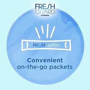 Fresh Guard Soak by Efferdent for Retainers & Clear Braces, Original Version, 24 Count 24 Count (Pack of 1) - Fresh Guard