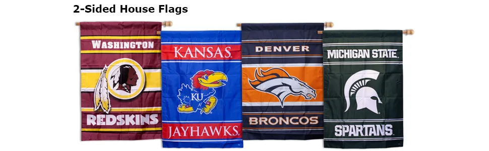 Fremont Die NFL 2-Sided House Banner, 28 x 40-Inch Seattle Seahawks 28" x 40" Team Colors - product information 2