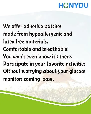 Freestyle Sensor Covers 40Pack Waterproof Libre Sensor Covers Without Glue on The Center 14 Days Long Stay Pink 40 Count (Pack of 1) - HONYOU Patches