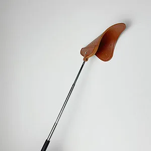 Foxany Telescopic Fly Swatters Heavy Duty Set, Leather Fly Swatter with Extendable Long Handle, Flexible Manual Flyswatter for Indoor Outdoor, 2 Pack Brown-2Pcs - foxany telescopic leather fly swatters heavy duty manual flyswatter with extendable metal handle