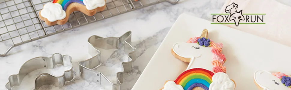 Fox Run Hamburger Press, 4 x 4 x 3.5 inches, White 1 White - Fox Run cookie cutters; cookie cutter sets; stainless steel cookie cutters