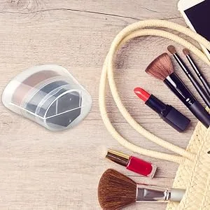 Foundation Makeup Brush Flat Top Kabuki Hexagon Face Blush Liquid Powder Foundation Brush for Blending Liquid, Cream or Flawless Powder Cosmetics with Bonus Protective Case (Black) - product information 5