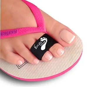 Foots Love - Broken Toe Splints. Crooked Toe Separator Hammer Toe Straightener Wraps. The Only Copper Align, Protect & Heal Brace. Even Better Now With No Slip ! Tan - toe paddling, toe tape, broken toe splint, toe brace, toe tubes, hammer toes, hammer toe, crooked