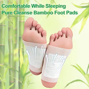 Foot Pads, 100 Foot Pads and 100 Adhesive Sheets for Foot and Body Care Sleep Better | All Natural - Foot Cleanser Pads