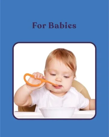FLUXY Oral Motor Tool Therapy Sensory Motor Aid with 3 Unique Textures Blue - For Babies