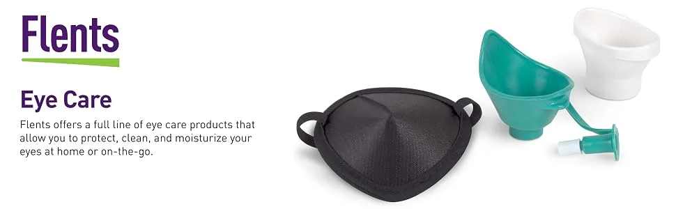 Flents Eye Patch, Concave Shape Minimizes Pressure,Black,One Size (Pack of 1) - product information 1