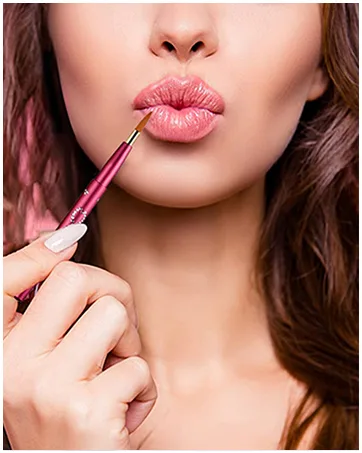 FITDON Eyelash Mascara Brushes Wands Applicator, Eyebrow Spoolie Makeup Brush Kit 12PCS eyelash brush - Lip Brush