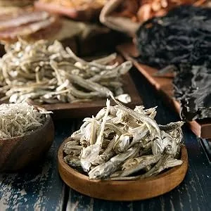 Fisher Queen high quality Korean Dried Anchovy for Broth Rich In Calcium    8oz(227g) Large Size - anchovys