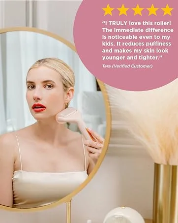 Finishing Touch Flawless Cleanse Silicone Face Scrubber and Cleanser, 1 count - love this roller the immediate difference is noticeable reduces puffiness skin looks younger