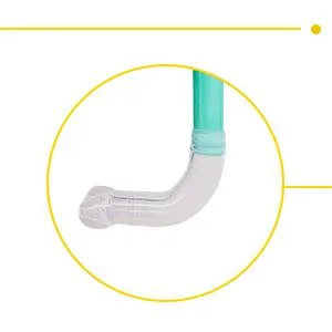 FINIS Glide Center Mount Snorkel for Lap Swimming Mint Green - product information 4