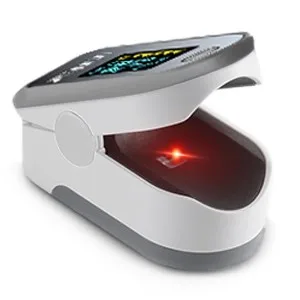 Finger Pulse Oximeter, (SpO2) Blood Oxygen Saturation Monitor with Pulse Rate Measurements and Pulse Bar Graph, Digital Reading LED Display - fingertip pulse oximeter