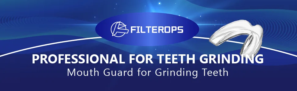 Filterops 8PCS Kids Mouth Guard for Clenching Teeth at Night, Moldable Night Guards for Teeth Grinding, Bruxism, Sport Athletic, Whitening Tray Small - mouthguardd