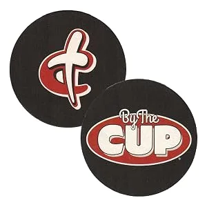 Fee Brothers Bitters Black Walnut Cocktail Bitters 5 Ounce (Pack of 2) with By The Cup Coasters - coasters fixed