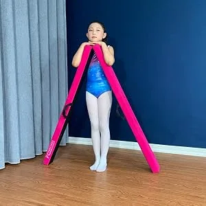 FC FUNCHEER 8FT Folding Gymnastic Beam,Wood core Anti-Slip Bottom with Carrying Handle Magic star - product information 7