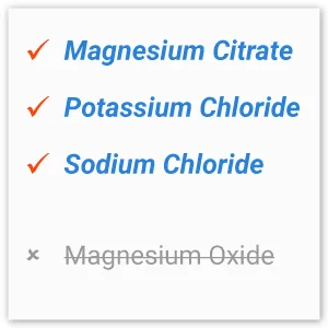 Fasting Salts: Sodium, Potassium, Magnesium. Pure, Unflavoured Electrolyte Powder with Zero Additives. Fasting Electrolyte Supplement from Nutri-Align Fasting Range. 400g. - citrate chloride