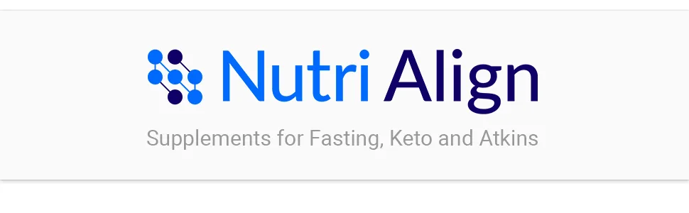 Fasting Salts: Sodium, Potassium, Magnesium. Pure, Unflavoured Electrolyte Powder with Zero Additives. Fasting Electrolyte Supplement from Nutri-Align Fasting Range. 400g. - Nutri-Align Logo