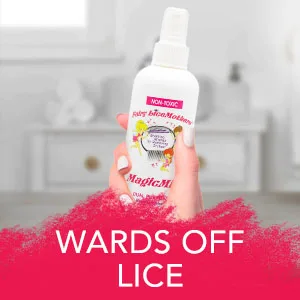 Fairy LiceMothers MagicMint Lice Repellent for Head Lice Treatment (8 Fl Oz (Pack of 1)) - WARDS OFF LCE