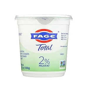FAGE Total Greek Yogurt, 2% Reduced Fat, Plain, 32 oz - product information 1