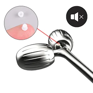 Face Massager, Metal Face Roller Gua Sha Massage Tool for Face Neck Eye Body Skin Care, Facial Roller for Women - gua sha set