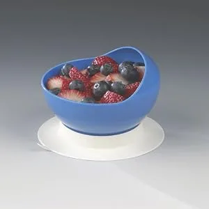 FabLife Scoop Plate - SP Ableware Maddak Scooper Bowl Adaptive Bowls Reverse Curve Special Needs Dinnerware