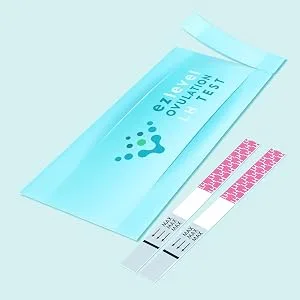 EZ Level 100 Ovulation Test Strips Predictor Kit (100 Count) - Ovulation is the release of mature egg from the ovary. It signals the beginning of fertile period.