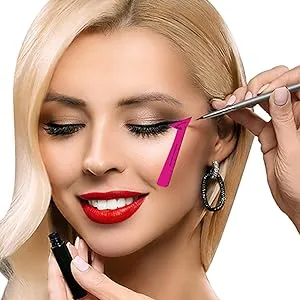 Eyeliner Stencils Eyes Reusable Pencil - Waterproof Makeup Gel Liquid Wing Tips For Beginners Eyeshadow Eyebrow Use Brush Set Pen Stamp Stencil Sharpener Black Liner Angled Small Angle Winged Tip - pencil light eyeshadow synthetic shadow eyebrush real cut brushs smudgetr eyshadow deluxe bleding