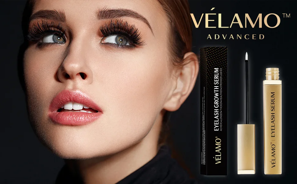 Eyelash Growth Serum and Eyebrow Enhancer Irritation Free Formula Guaranteed Results in 3-4 Weeks for Longer, Thicker, and Fuller Eyelashes - va egs top