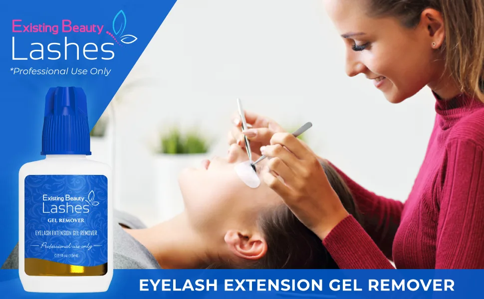 Eyelash Extension Remover and Lash Remover for Lash Extensions - Eyelash Glue Remover Dissolves Eyelash Extension Glue by Existing Beauty Lashes 15 ml 1 Pack - Existing Beauty Lashes, Eyelash Extension Remover, Lash Remover For Lash Extensions