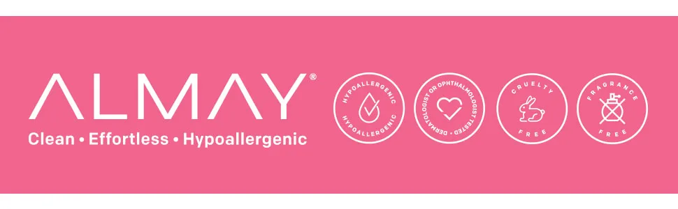 Eye Makeup Remover Pads by Almay, Biodegradable Longwear & Waterproof, Hypoallergenic, Cruelty Free-Fragrance Free Cleansing Wipes, 120 Pads (Pack of 1) New Version 120 Count (Pack of 1) - face cleansing towels cloth tissue eraser stick removing waterproof longwear makeup eye cleanser