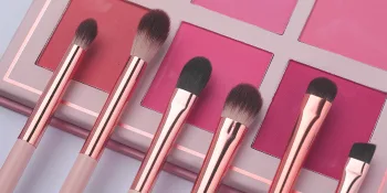 Eye Makeup Brush Set, 6 Pcs Professional Blending Eyeshadow Makeup Brushes for Concealer Eyebrows Eyeliner, Soft Hairs & Wood Handle - 6pcs Makeup Eye Brush Set
