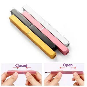 Exquisite Professional Lip Brush Applicators-Retractable Lipstick Brushes- Lipstick Gloss Makeup Brush Tool For Women and Girls (Pink) - product information 4