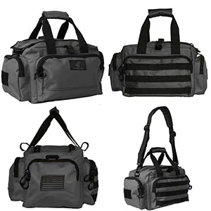 Exos Range Bag, Free Subdued USA Flag Patch Included Black - product information 3