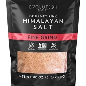 Evolution Salt Gourmet Pink Himalayan Fine Grind, 5 lb 5 Pound (Pack of 1) - product information 1