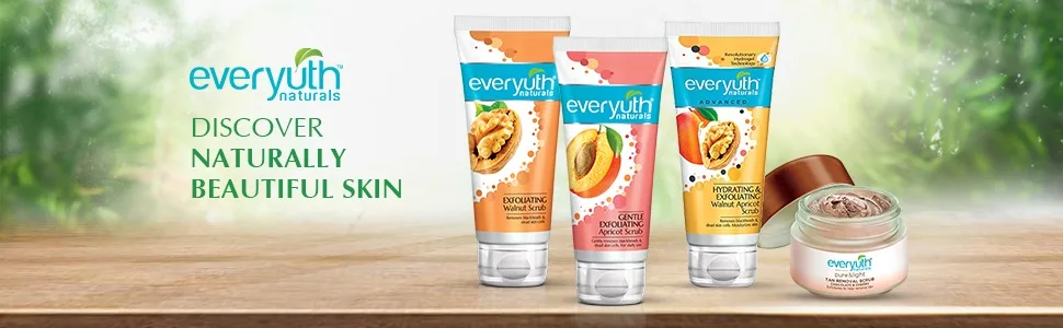 Everyuth Naturals Exfoliating Walnut Scrub, 100gm, Tube - product information 7