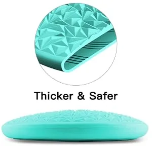EVERYMILE Inflated Balance Board Wobble Cushion for Sensory Kids,Exercise Balls(Extra Thick),Core Exercise,Physical Therapy Training,Adjustable Board for All Age( School &Office & Home) Black - product information 2