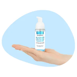 EverSmile AlignerFresh Extra Whitening Aligner & Retainer Cleaning Foam, Aligner Cleaner and Whitener Foam - extra whitening