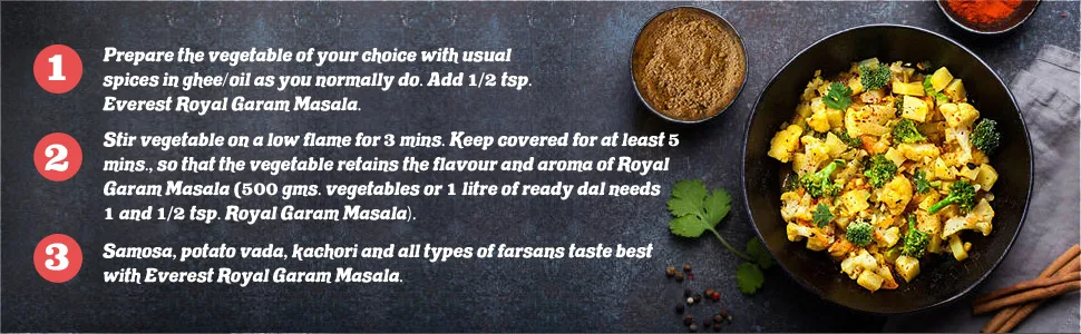 Everest Garam Masala - product information 3