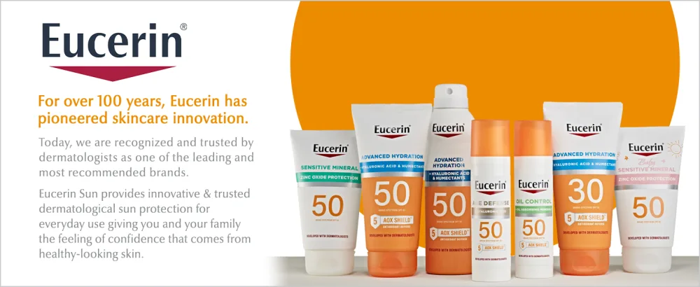 Eucerin Sun Advanced Hydration SPF 50 Sunscreen Lotion, 5 Fl Oz Tube - Eucerin has been trusted for over 100 years, you can trust them to give you healthy looking skin