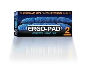 ErgoPAD- Soft Ergonomic Double-layer Foam Padding for Walking Arm Crutches - Universal Underarm Double Padded Forearm Handle Crutch Pillow Covers with Lateral Cushioned Support (2 unit pack-Universal) - product information 5