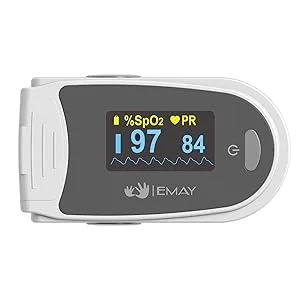 EMAY Sleep Oxygen Monitor with App for iPhone & Android | Track Overnight & Continuous Blood Oxygen Saturation Level & Heart Rate with Professional Report | Memory Stores Data Up to 40 Hours - product information 8