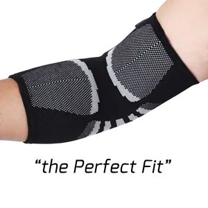 Elbow Compression Sleeves (1 Pair) - Support for Tendonitis Prevention & Recovery (Large) - product information 3