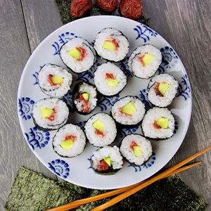 Eden Umeboshi Paste, Pickled Ume Plum Puree, Traditional from Japan, 7 oz - Eden California roll