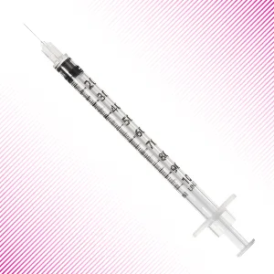EasyTouch U-100 Insulin Syringe with Needle, 31G 1cc 5/16-Inch (8mm), Box of 100 Easy Touch - MHC insulin syringe